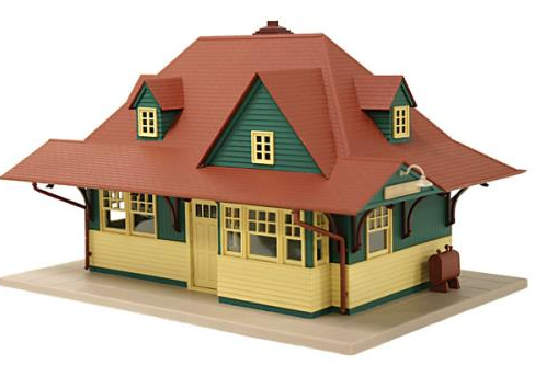 Atlas O Scale Trains 66901 O PASSENGER STATION BUILT UP