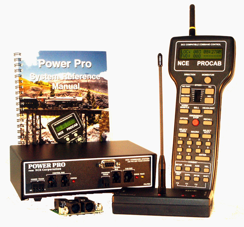NCE Power House Pro Radio / PH-PRO-R Starter Set (5amp Wireless)...