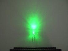 Miniatronics MNT1282205 2mm Tower LEDs [5 pcs, Green], All Scales