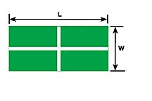 Plastruct 94711 Ping Pong Table, O Scale