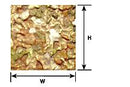 Plastruct 91571 Patterned Sheets - Stone - Rock Embankment - .020 x 7 x 12" pkg(2) -- .225" Beige Stones, O Scale