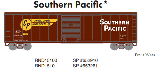 PREORDER Athearn Roundhouse RND15100 HO 50' PS-1 Single Sliding Door Box, SP