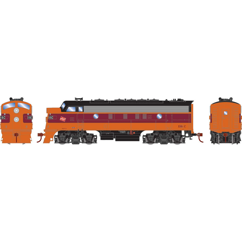 Athearn Roundhouse RND3320 HO F7A Locomotive, MILW