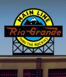 Miller Engineering Animation 880601 Rio Grande Billboard, Large