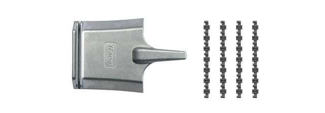 Roco ROC61192 Insulated rail connector with general purpose tool, HO Scale