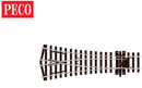 Peco 552-SL-E197 Y Turnout, Small Radius, HO