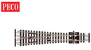 Peco SL-E397F Y Turnout, Medium Radius, N Scale