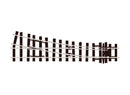 Peco  PCOSL-E595 Turnout, Medium Radius, Right Hand, Scale On30