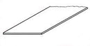 Plastruct 91101 Styrene Sheet - White - 7 x 12" 17.8 x 30.5cm -- .010" .03cm pkg(8), All Scales