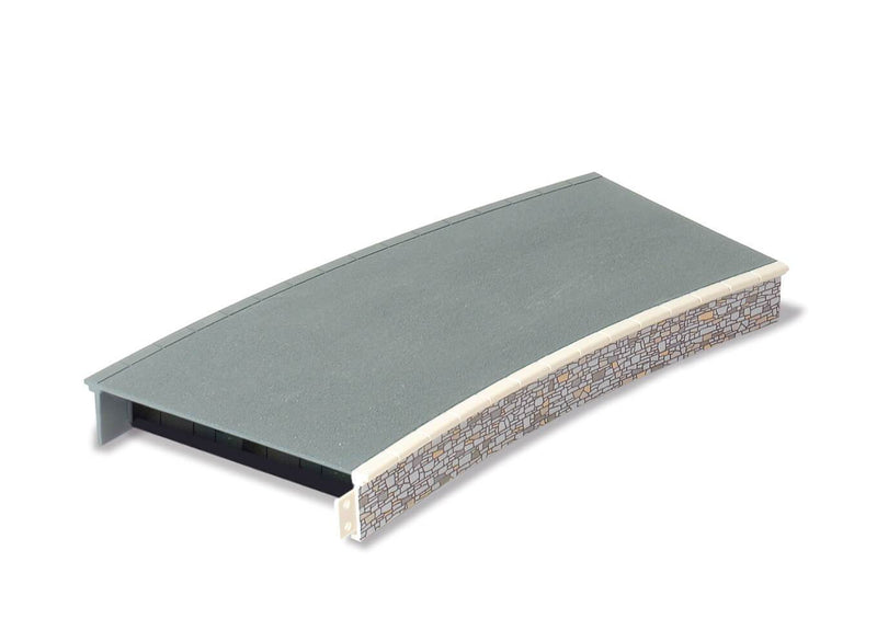 Peco PCOST-293 Platform Curved, Stone, HO Scale