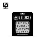 Vallejo Acrylic Paints ET002 Stamp Font