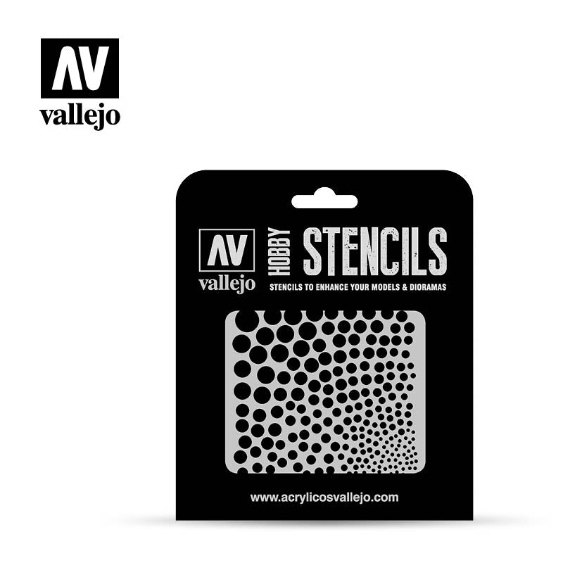 Vallejo Acrylic Paints SF002 Circle Textures