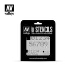 Vallejo Acrylic Paints SF004 Digital Numbers