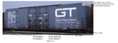PREORDER Athearn Genesis ATHG26870 HO 60' Texarkana Rebuilt XB-172 Box, GTW