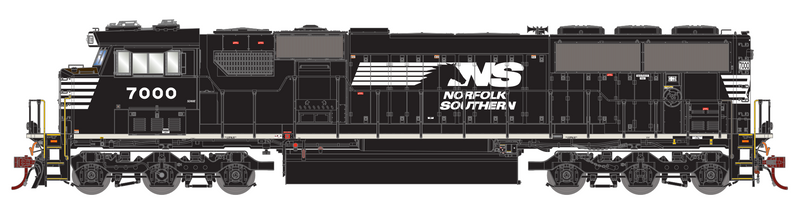 PREORDER Athearn Genesis ATHG65295 HO SD60E Locomotive With DCC & Sound, NS