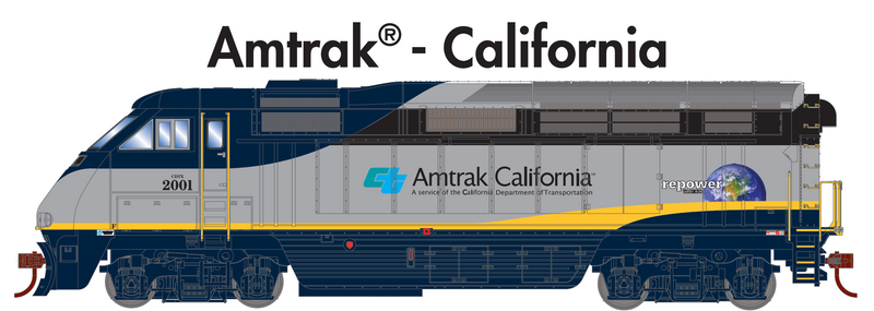 PREORDER Athearn ATH64950 HO F59PHI Locomotive With DCC & Sound, CDTX