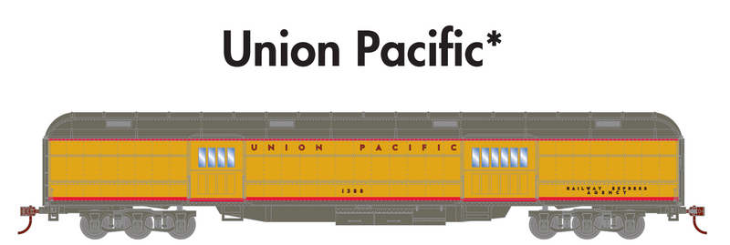 PREORDER Athearn ATH88211 HO Heavyweight Baggage, UP
