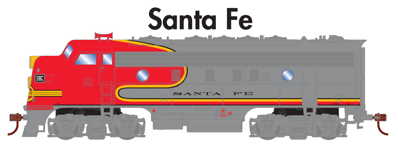 PREORDER Athearn Roundhouse RND3311 HO F7A Locomotive, ATSF