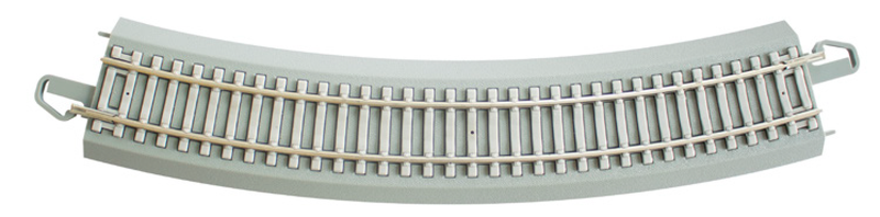 Bachmann 44701 18" RADIUS CURVED TRACK, HO Scale