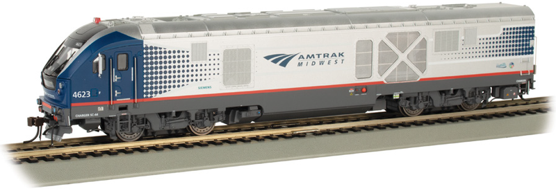 Bachmann 67951 SIEMENS SC-44 CHARGER (TCS WOWSOUND EQUIPPED) AMTRAK MIDWEST