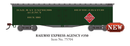 Bachmann 75704 50' EXPRESS REEFER RAILWAY EXPRESS AGENCY