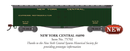 Bachmann 75702 50' EXPRESS REEFER NEW YORK CENTRAL