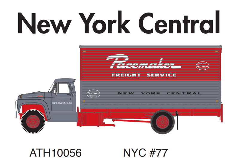 PREORDER Athearn ATH10056 HO Ford F850 Box Van, NYC