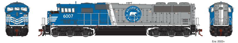 Athearn Genesis ATHG75547 HO SD60M Tri-Clops, HBRY