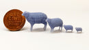 All Scale Miniatures 870963 Sheep 5pack, HO