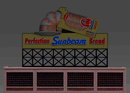 Miller Engineering Animation 883301 Sunbeam Bread Size 4.5" T x 6.25" W Suitable for HO/O Scales