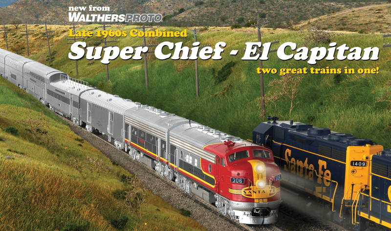 Walthers 920-9670 El Capitan 11-Car Consist -- Deluxe #2 Car #11, 85' 11 Double-Bedroom Sleeper "Indian Scout", HO
