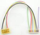 Train Control Systems TCS1037 DCC Decoder Harness -- E6 Harness for T Series Decoder in PROTO EMD E6, 8-Pin NMRA Plug