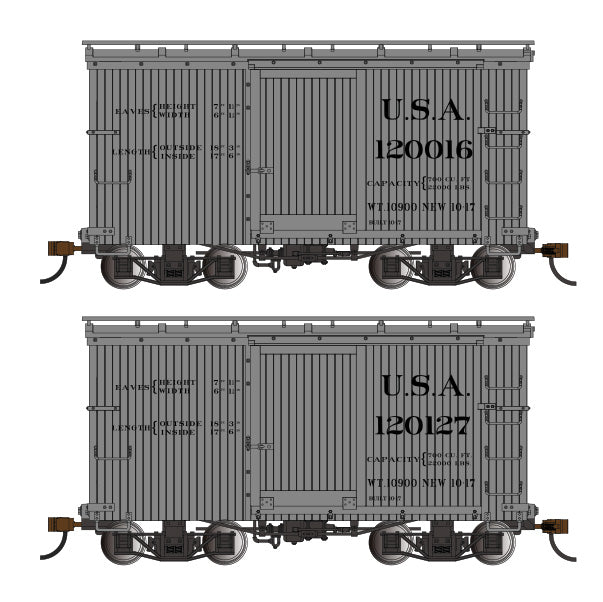 Bachmann 26554 18 ft. Box Car W/ Murphy Roof - USA