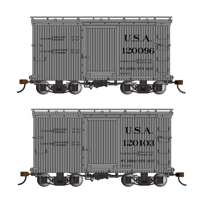 Bachmann 26555 18 ft. Box Car W/ Murphy Roof - USA