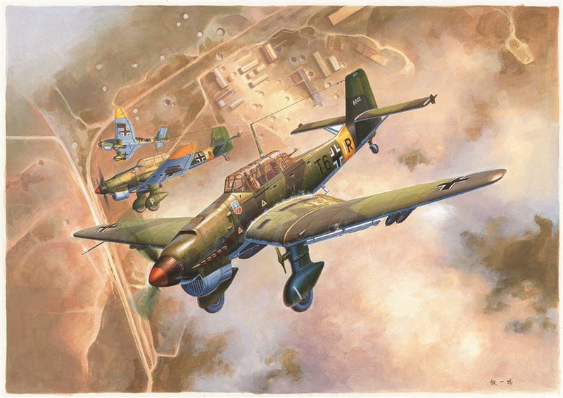 Trumpeter 1/24 Junkers Ju-87B-2 Stuka - 02421