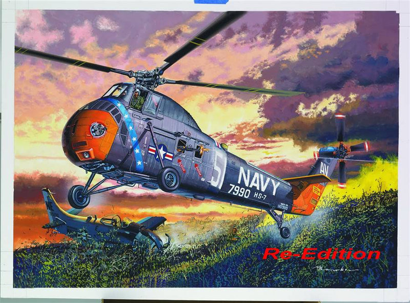 Trumpeter 1/48 H-34 US Navy Rescue Re-Edition - 02882