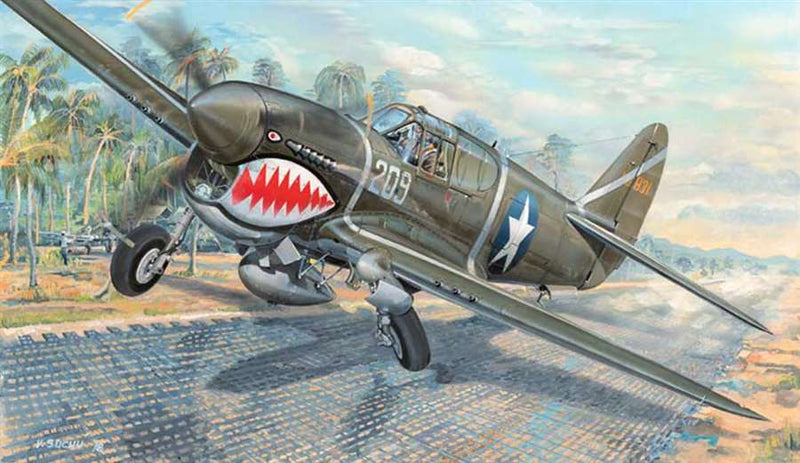 Trumpeter 1/32 P-40F War Hawk - 03227