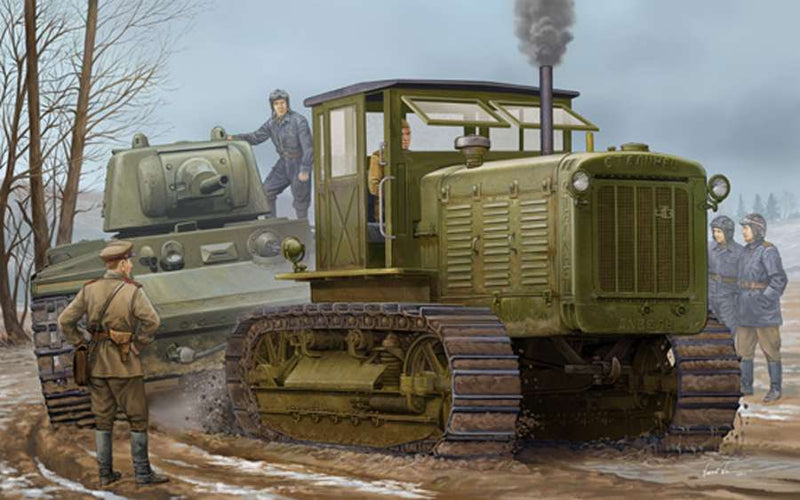 Trumpeter 1/35 Russian ChTZ S-65 Tractor with Cab - 05539