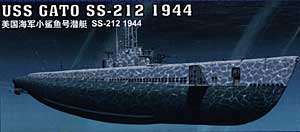 Trumpeter 1/144 USS Gato SS-212 1944 - 05906