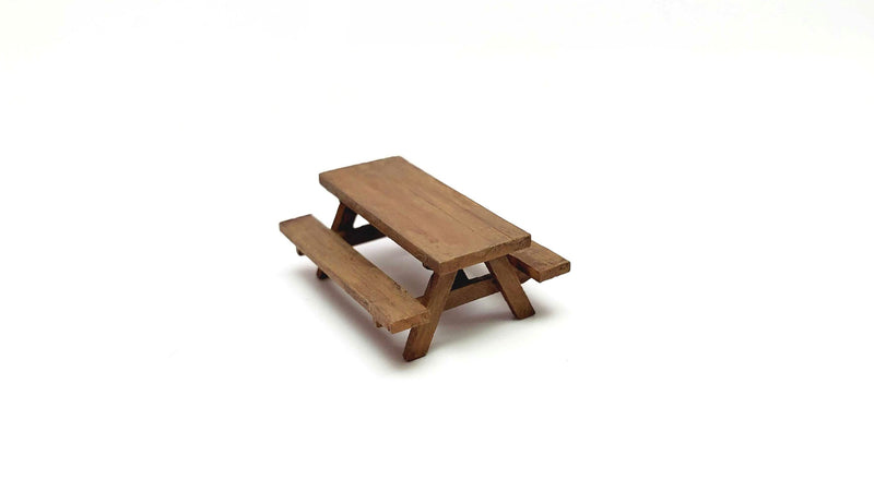 All Scale Miniatures 870988 Picnic Table 5pack, HO