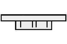 Plastruct 95724 VHF-18 / pack of 5, All Scales