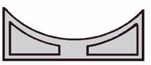 Plastruct 95662 Saddles pkg(5) -- Fits
