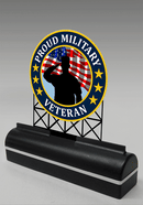 Miller Engineering Animation 446302 Proud Military Verterns Billboard, HO / N Scale