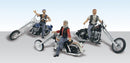 Woodland Scenics AS5554 Bad Boy Bikers, HO