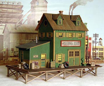 Bar Mills 921 Waterfront Willys Building Kit, NScale