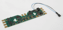 Train Control Systems TCS1431 A6X-KAC 6-Function Drop-In DCC Decoder w/TCS Keep Alive Wires - Control Only -- With 2-Pin Connector for KA Unit Fits Atlas & Others w/Tab-Connections, HO Scale