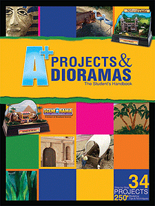 Woodland Scenics 4171 A+ Projects and Dioramas: A Students Handbook -- Spiral Bound, 202 Pages, All Scales