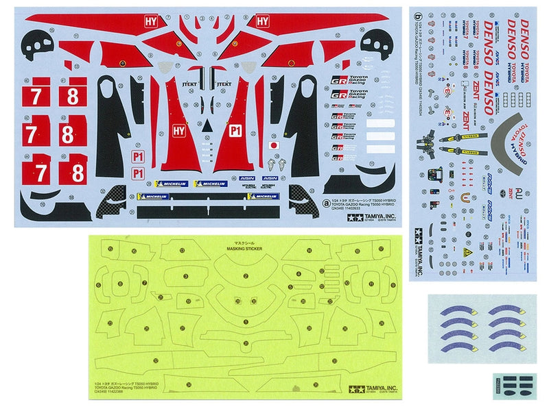 Tamiya 24349 TOYOTA GAZOO RACING TS050 Hybrid, 1:24 Scale