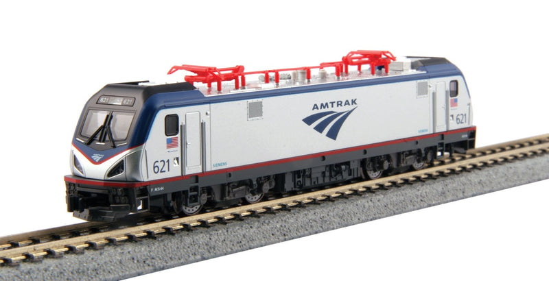 Kato KAT1068001 ACS-64 Amfleet Bookcase Train-Only Set - Standard DC -- Amtrak (Phase IV), N Scale
