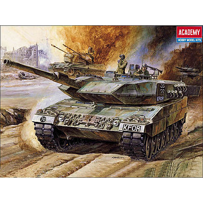 Academy Models 1304 Leopard Ii Motorized 1:48